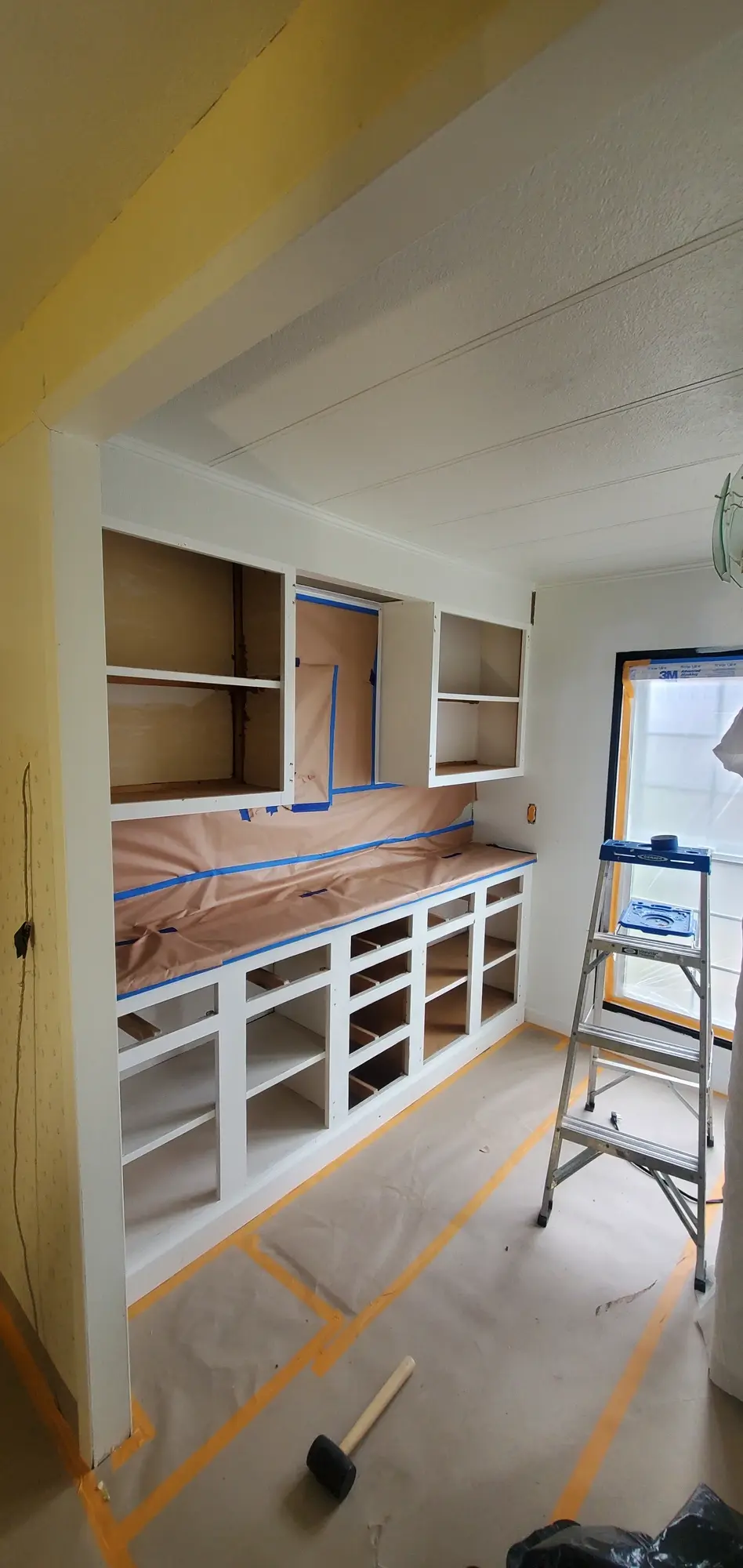Full Kitchen Protection Before Spray